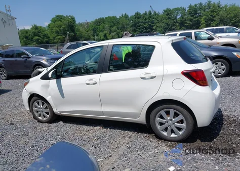2015 Toyota Yaris Le from USA, damaged, VIN VNKKTUD31FA026600